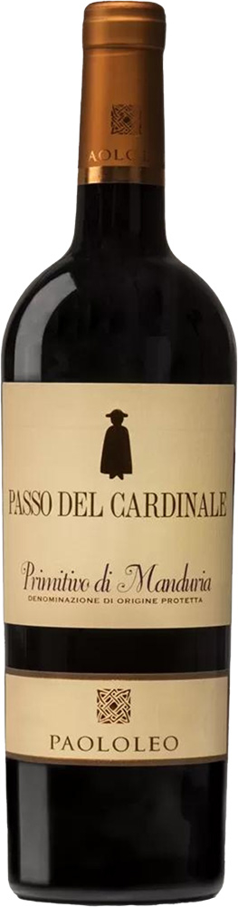 Paololeo 2021 Passo Del Cardinale Primitivo di Manduria DOP trocken