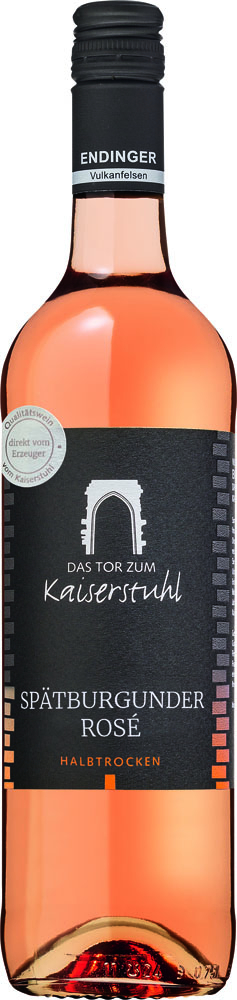 Winzergenossenschaft Bischoffingen Endingen 2022 Das Tor zum Kaiserstuhl Spätburgunder Rosé halbtrocken