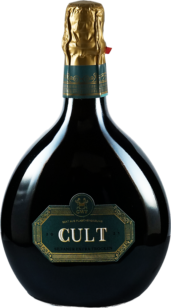 2021 CULT - Silvaner Sekt im Bocksbeutel b.A. extra trocken - Winzergemeinschaft Franken eG