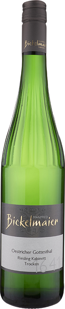 2020 Riesling Kabinett Oestricher Gottesthal trocken - Weingut Bickelmaier