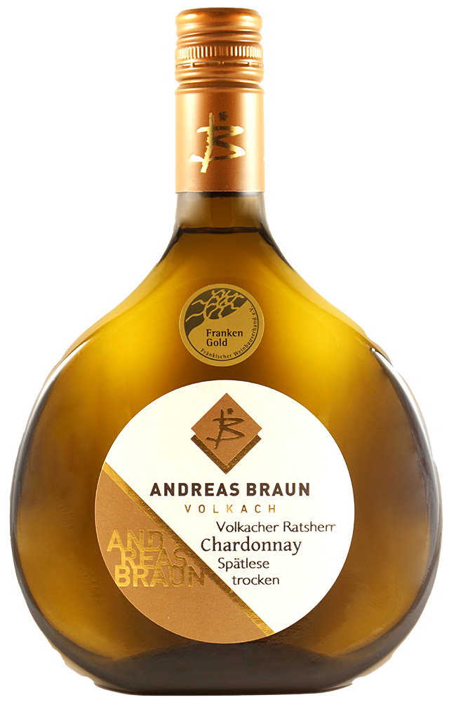 Andreas Braun 2022 Volkacher Ratsherr Chardonnay Spätlese trocken