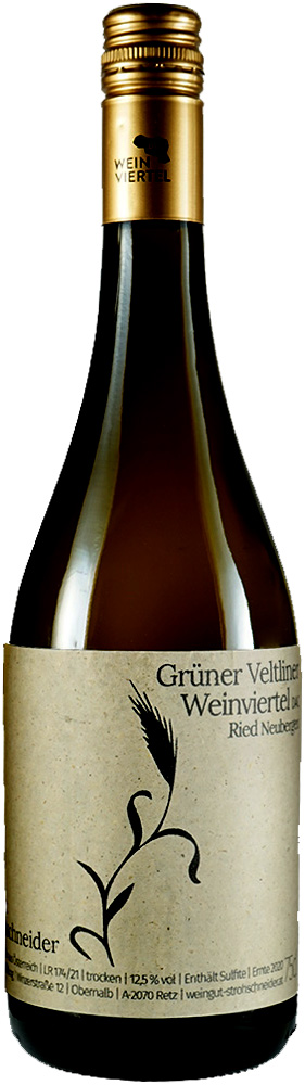 2020 Grüner Veltliner Weinviertel DAC trocken - Weingut Strohschneider