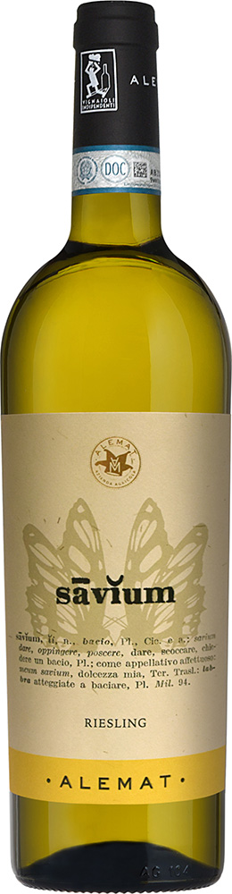 2023 Savium Riesling Piemonte DOC trocken Bio - Alemat