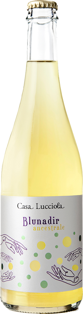 2025 Blunadir - IGT Marche Bianco Frizzante - metodo Ancestrale trocken Bio - Casa Lucciola