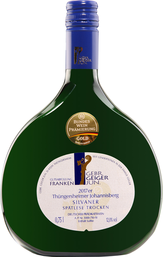 Gebr. Geiger jun. 2018 Silvaner Spätlese Thüngersheimer Johannisberg trocken