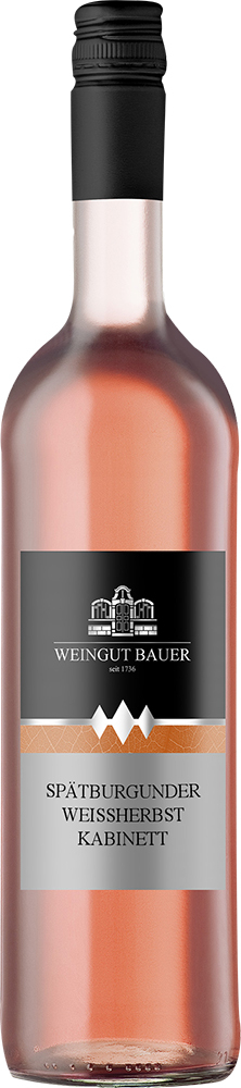 M+U Bauer 2019 Spätburgunder Weißherbst Kabinett feinherb