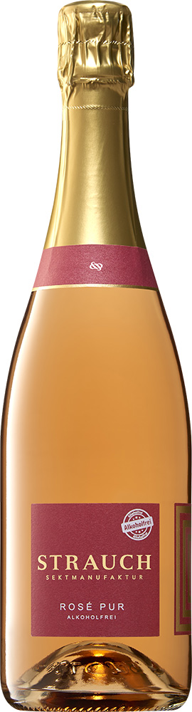 Rosé Pur alkoholfrei Bio - Strauch Sektmanufaktur