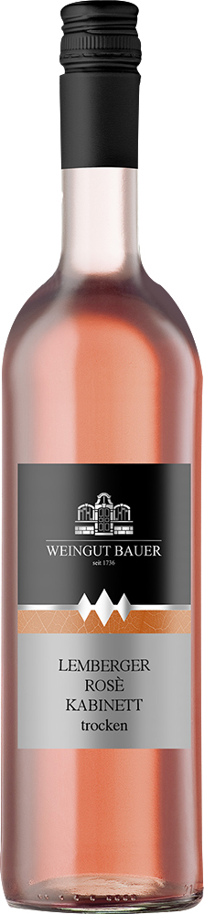 M+U Bauer 2020 Lemberger Rosé Kabinett trocken