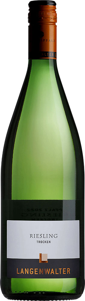 2025 Riesling trocken 1,0 L - Weingut Langenwalter
