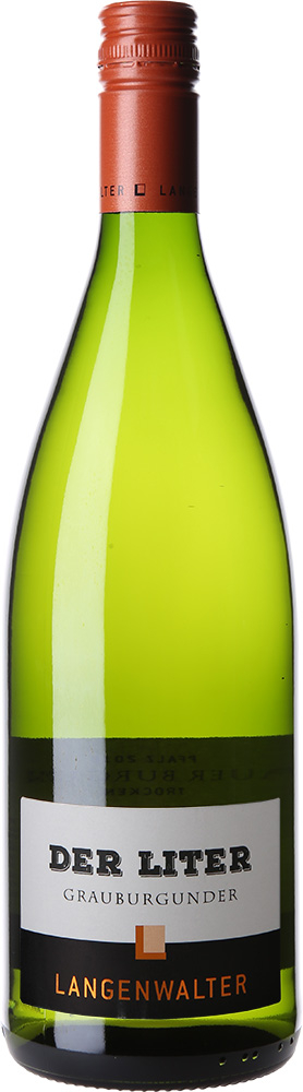 2018 Grauburgunder 1L trocken - Weingut Langenwalter