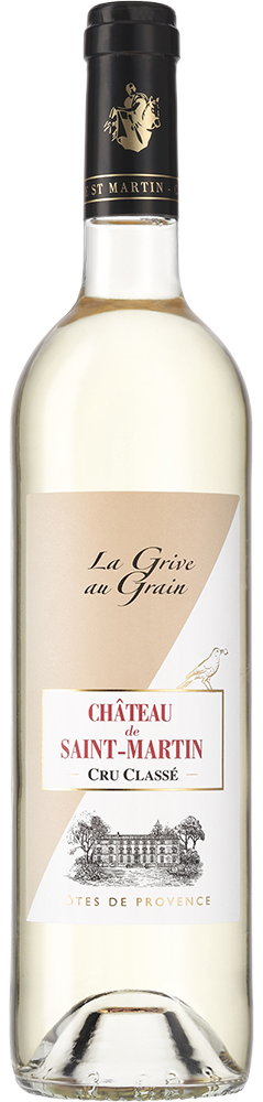 2023 La Grive au Grain Blanc Cru Classé Côtes de Provence AOP - Château de Saint-Martin