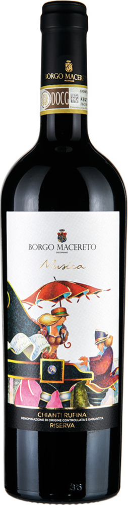 2020 Musica Chianti Rufina DOCG trocken Bio - Borgo Macereto