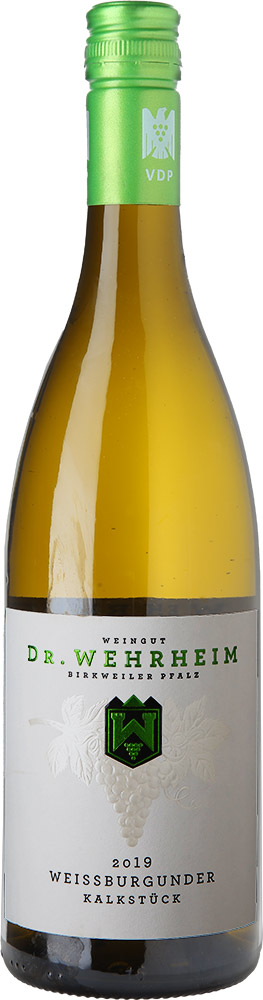 2019 Kalkstück Weissburgunder VDP.Gutswein trocken BIO - Weingut Dr. Wehrheim