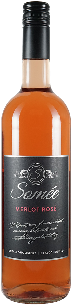 2024 Somée Merlot Rosé alkoholfreier Wein halbtrocken - Somee