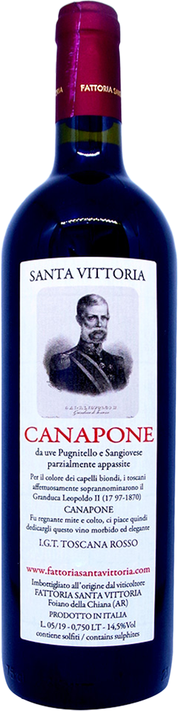 2023 Canapone Toscana Rosso IGP trocken - Fattoria Santa Vittoria