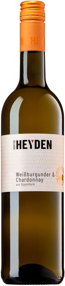 Dr. Heyden 2021 Weissburgunder und Chardonnay*** trocken