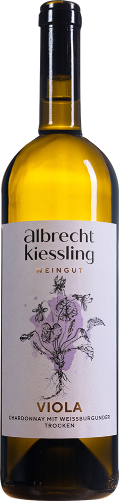 Albrecht-Kiessling 2021 VIOLA Chardonnay mit Weißburgunder trocken