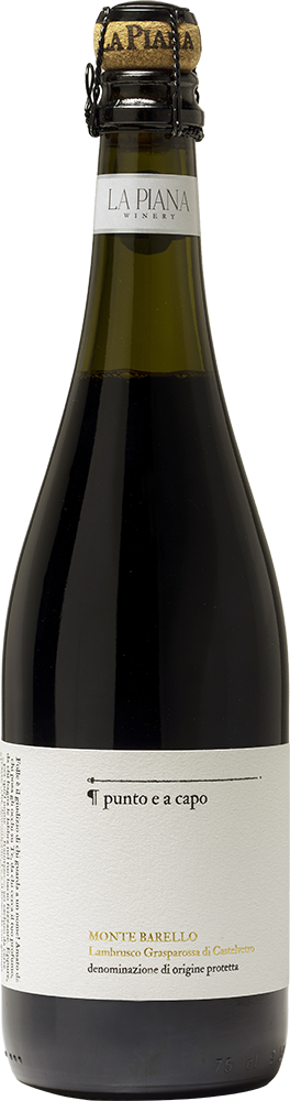 2024 Punto E A Capo - Monte Barello - Lambrusco Grasparossa di Castelvetro DOC trocken Bio - La Piana Winery