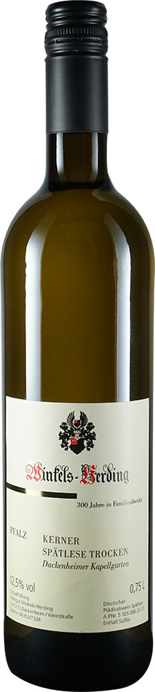 2010 Dackenheimer Kapellgarten Kerner Spätlese Trocken - Weingut Winkels-Herding