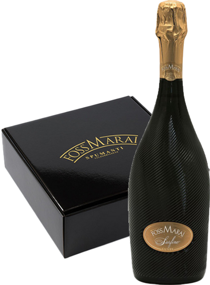 SURFINE Spumante Cuveé + Geschenkverpackung brut - Foss Marai