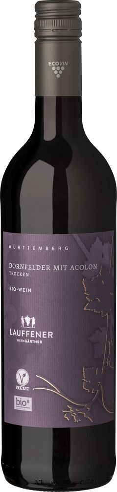 Lauffener Weingärtner 2019 ECOVIN Dornfelder mit Acolon trocken