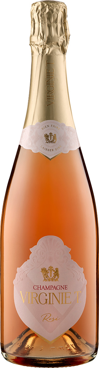 Rosé Champagne AOP brut - Champagne Virginie T.