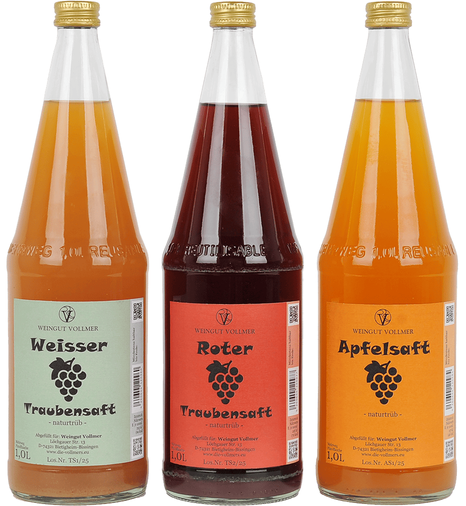 Roter Traubensaft 1,0 L - Weingut Roland Vollmer