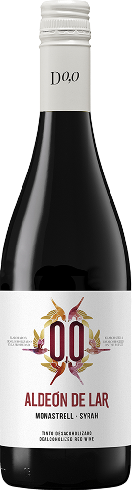 Tinto sin alcohol Aldeón de Lar Monastrell-Syrah 0,0% - Paco Mulero
