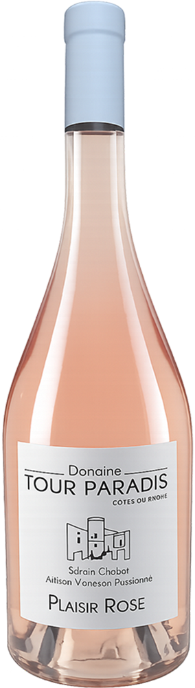 2025 Cuvée Plaisir Rosé Côtes du Rhône AOP trocken - Domaine Tour Paradis