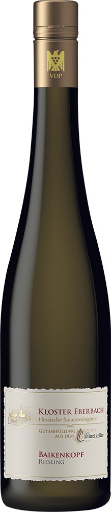 Kloster Eberbach 2020 Baikenkopf Riesling Gutsabfüllung aus dem Cabinetkeller VDP.Großes Gewächs trocken