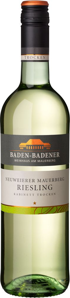 Baden-Badener Weinhaus am Mauerberg 2021 Riesling Kabinett "Collection Rebland" trocken