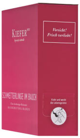 Friedrich Kiefer 2022 Bag in Box Schmetterlinge im Bauch Weinschlauch feinherb 3,0 L
