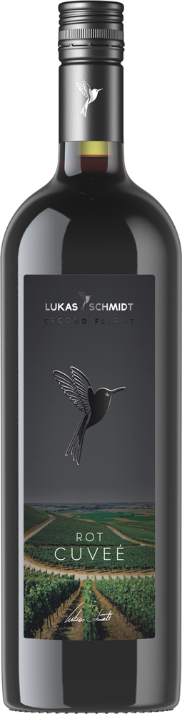 LUKAS SCHMIDT Wein 2021 Cuveé Rot /// Second Flight halbtrocken