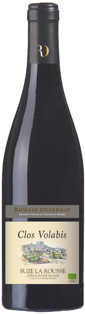 2018 Clos Volabis Côtes du Rhône Villages Suze-la-Rousse trocken Bio - NRM Millésimes - Romain Duvernay