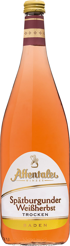 2024 Spätburgunder Weißherbst trocken 1,0 L - Affentaler Winzer