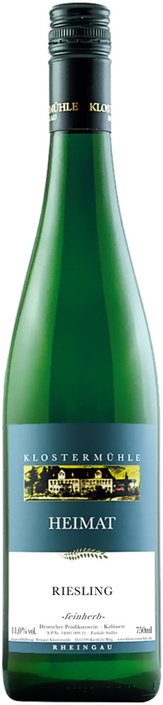 Klostermühle 2020 Rheingau Riesling feinherb