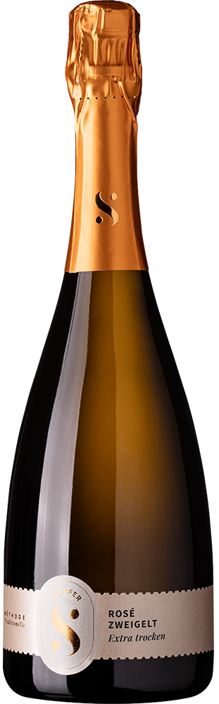 2022 Rosé Sekt vom Blauen Zweigelt trocken Bio - Weingut Martha & Franz Stopfer