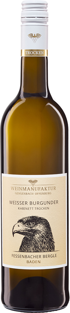 2025 Fessenbacher Weisser Burgunder Kabinett trocken - Weinmanufaktur Gengenbach