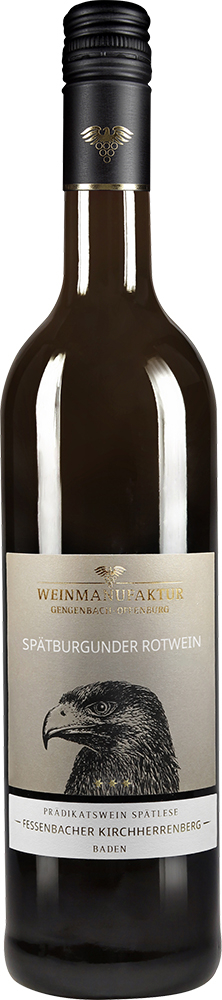 Weinmanufaktur Gengenbach 2020 Fessenbacher Kirchherrenberg Spätburgunder Rotwein Spätlese halbtrocken