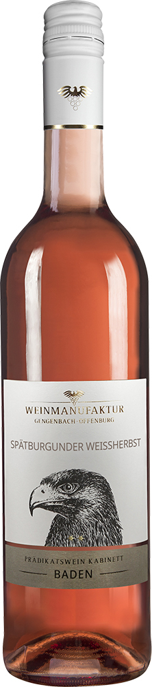 2019 Spätburgunder Weißherbst Kabinett lieblich - Weinmanufaktur Gengenbach