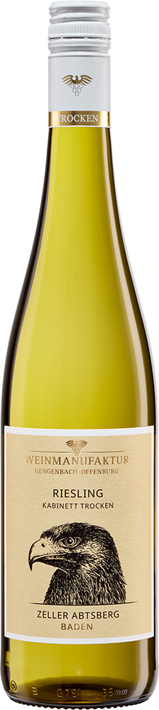 2025 Zeller Abtsberg Riesling Kabinett trocken - Weinmanufaktur Gengenbach