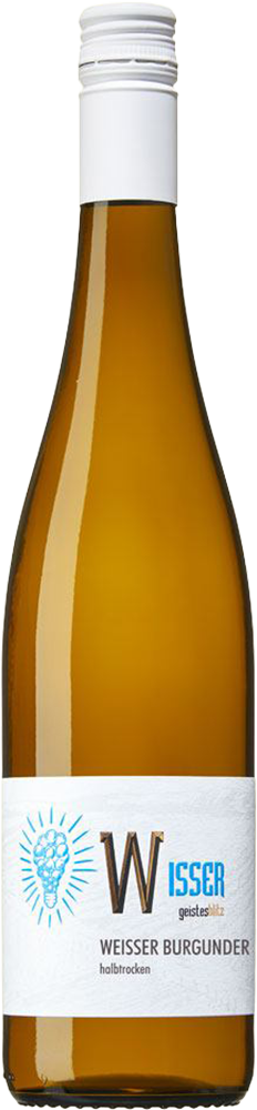 2023 Weisser Burgunder geistesblitz halbtrocken - Weingut Wisser