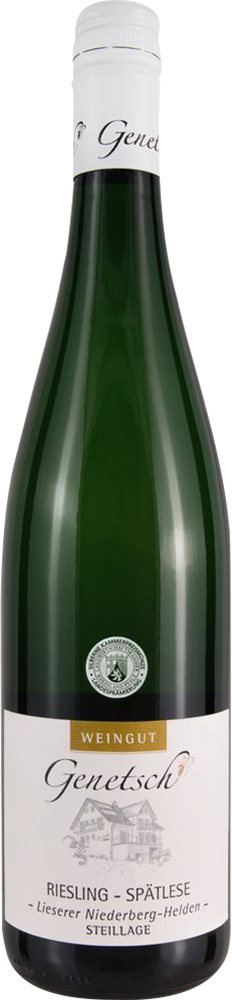 Genetsch 2019 Riesling Spätlese - Lieserer Niederberg-Helden - STEILLAGE süß