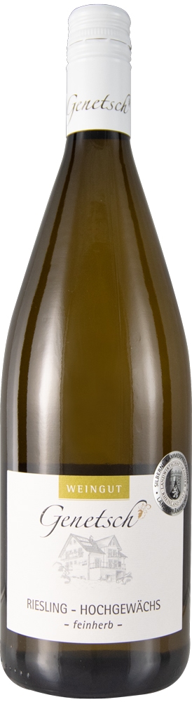 Genetsch 2021 Riesling Hochgewächs feinherb 1,0 L