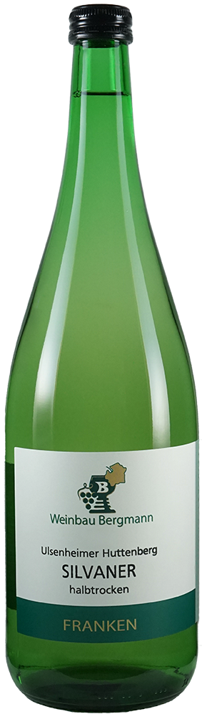 2025 Silvaner halbtrocken 1,0 L - Weinbau Bergmann