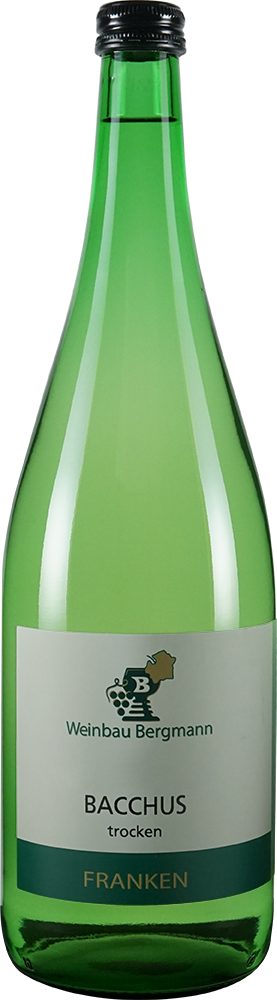2025 Bacchus trocken 1,0 L - Weinbau Bergmann