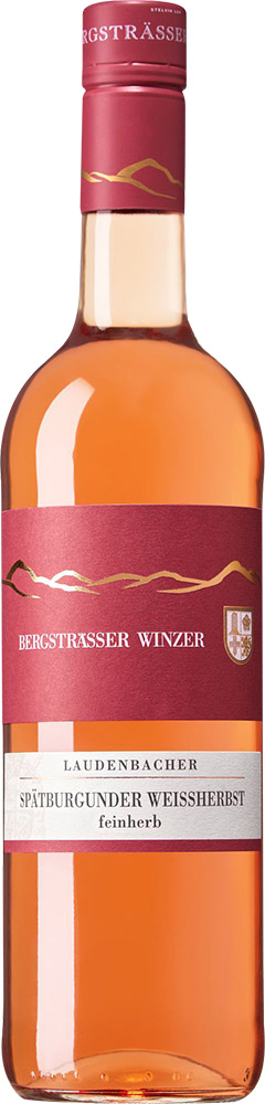 Bergsträßer Winzer 2021 Laudenbacher Spätburgunder Weißherbst feinherb