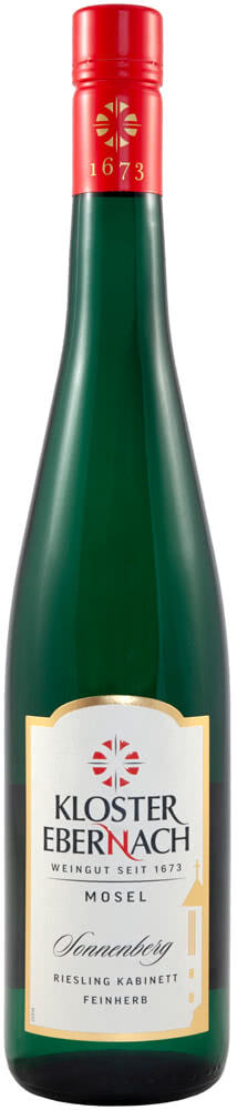 2020 Cochemer Sonnenberg Riesling Kabinett feinherb - Weingut Kloster Ebernach