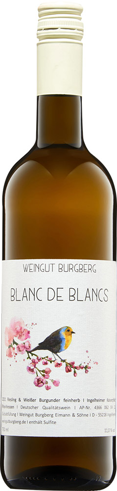 Burgberg Eimann & Söhne 2021 Blanc de Blancs feinherb