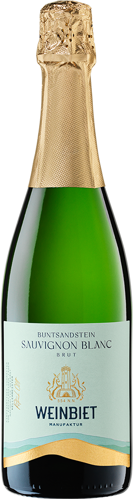 2024 Sauvignon Blanc Buntsandstein Winzersekt brut - Weinbiet Manufaktur